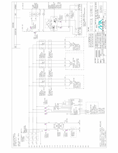 M&R Sprint2000 Diagrama electrico Horno Sprint M&R